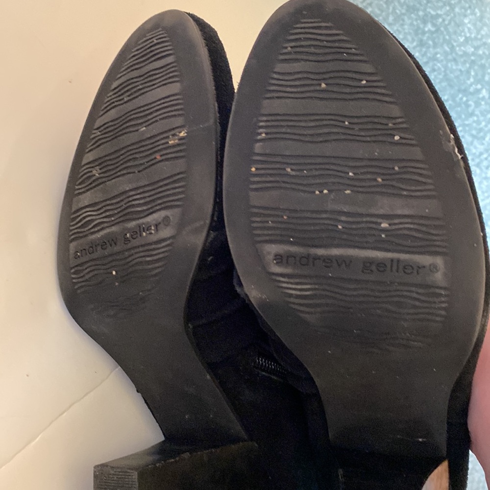 Andrew Geller Black Booties - Picture 6 of 7